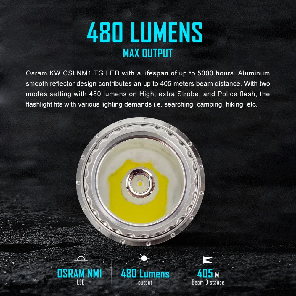 Ultimate Futuristic Gyro Outdoor Flashlight - Image 8