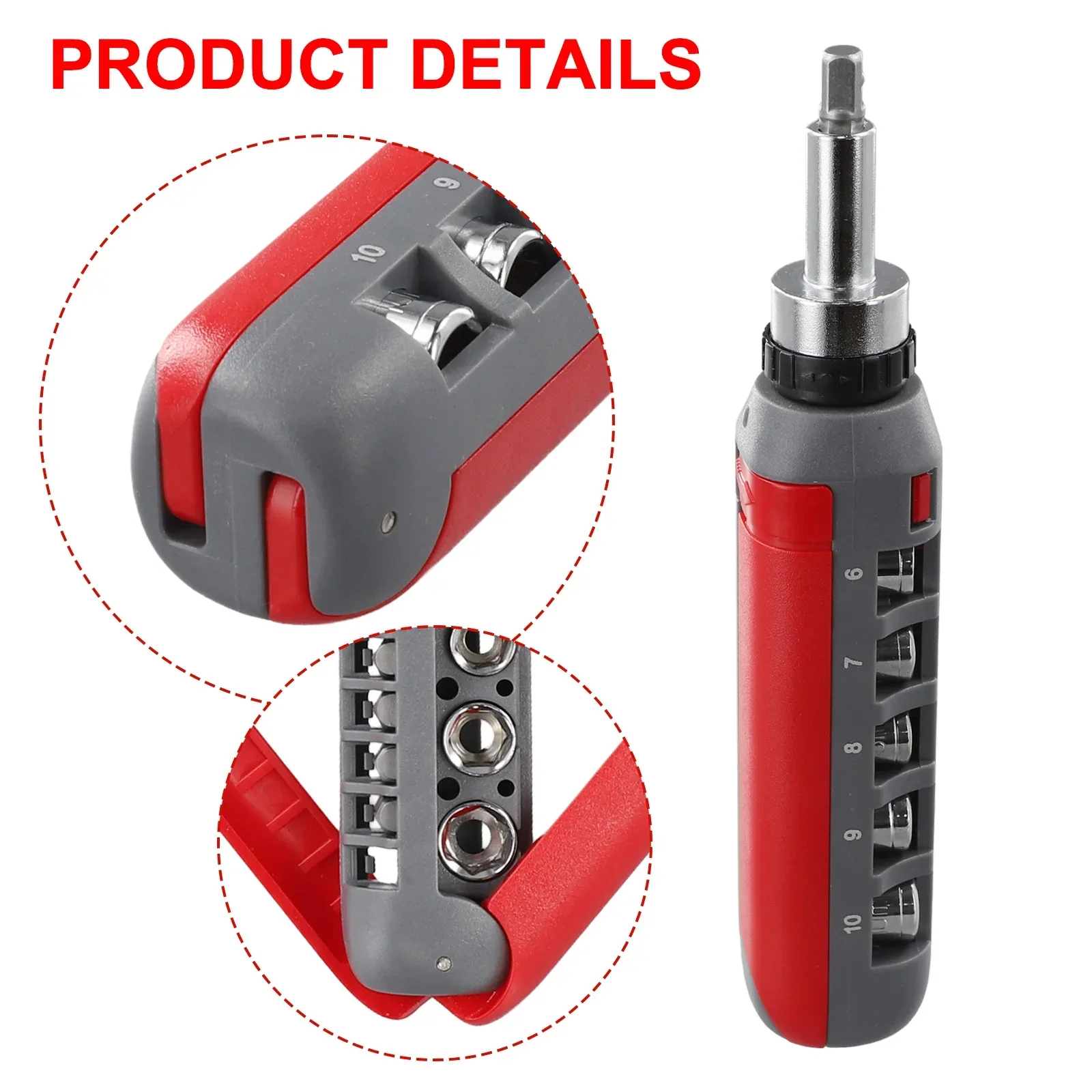 Ultimate High Precision Multi-Angle Spiral Ratchet Screwdriver Set - Image 12