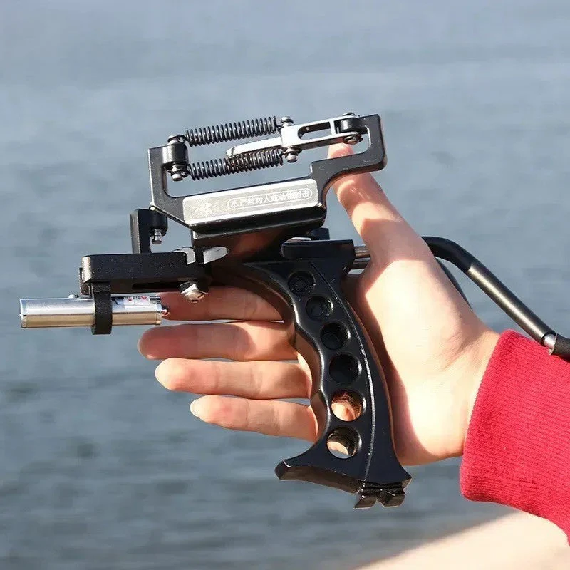 Ultra Aim Precision Tactical Laser Metal Slingshot - Image 2