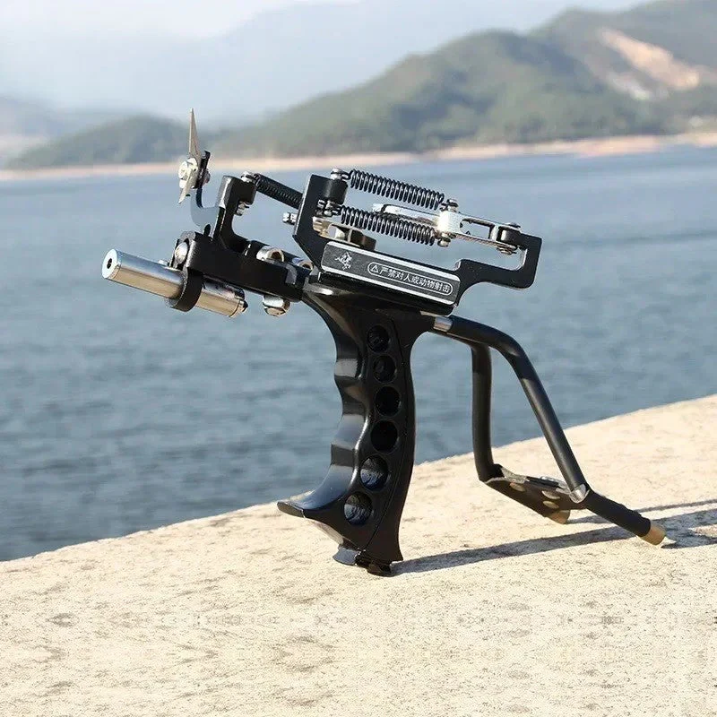 Ultra Aim Precision Tactical Laser Metal Slingshot - Image 3