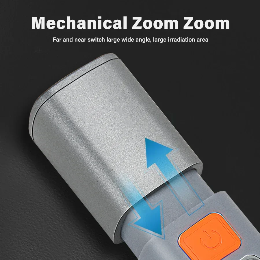 Ultra-Bright Long Shot USB Rechargeable Flashlight - Image 5