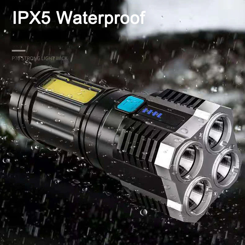Ultra Bright Rechargeable LED Flashlight - Image 4