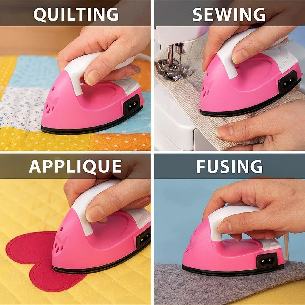Ultra Compact Travel-Friendly Electric Iron - Image 2