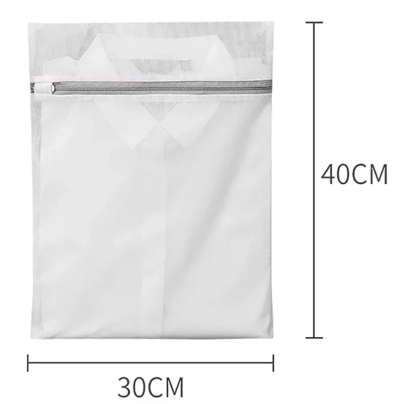 Ultra-Durable White Mesh Shoe Socks Laundry Bag - Image 10