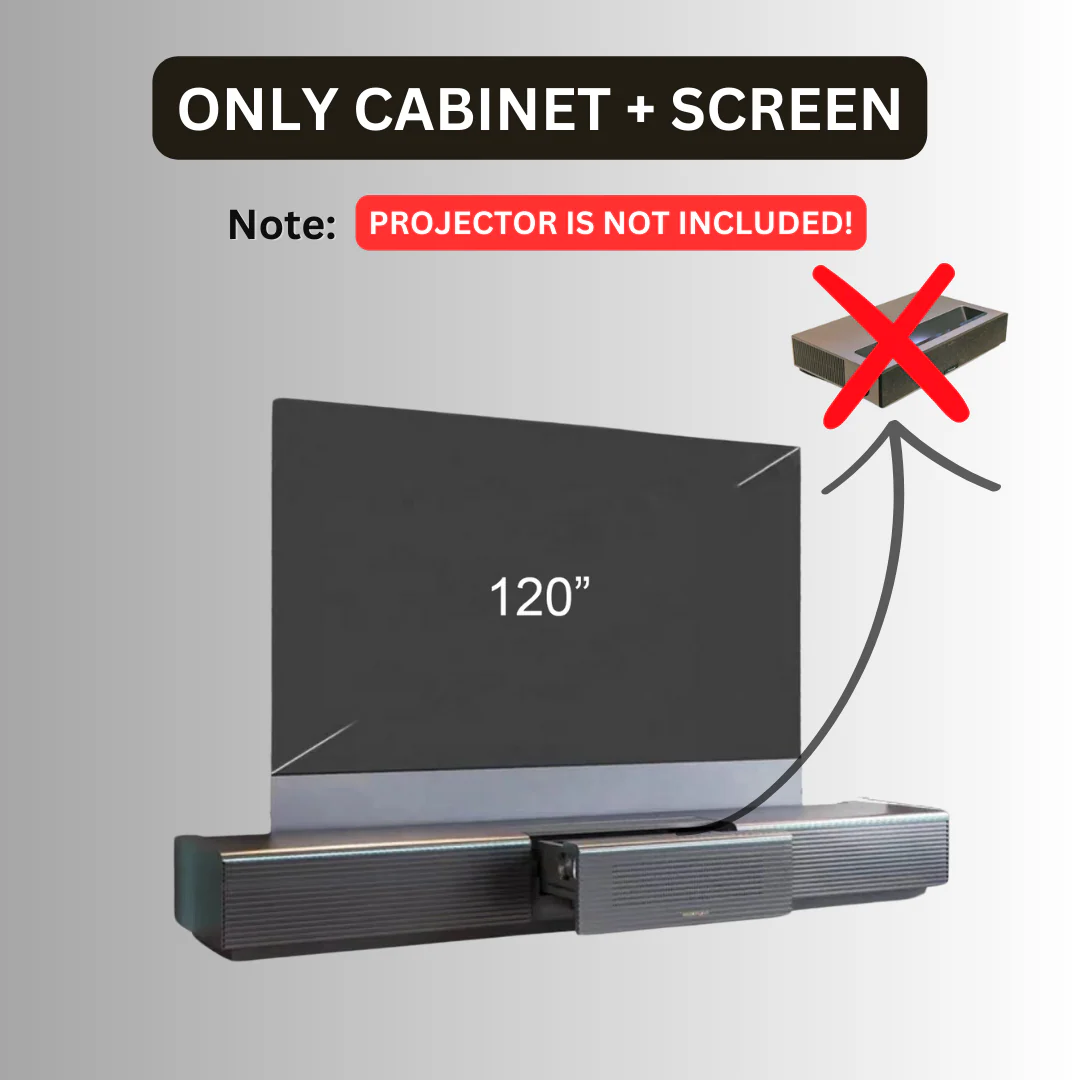 Ultra-Modern Motorized Screen Laser TV Console Cabinet - Image 7