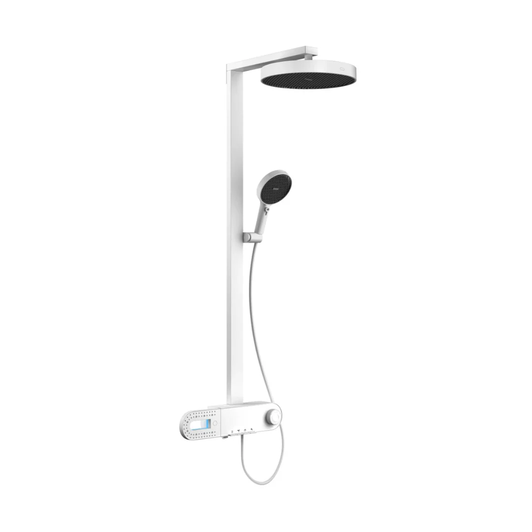Ultra Rain Matte Wall Mounted Brass Rainfall Shower Set - Image 7