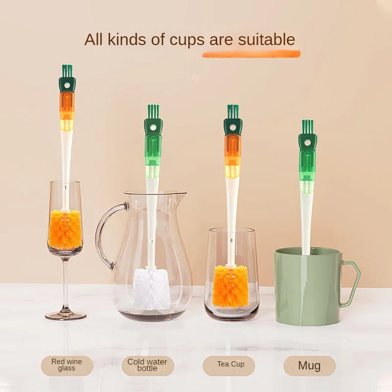 Ultra Scrub Multipurpose Long Arm Kitchen Brush Set - Image 4