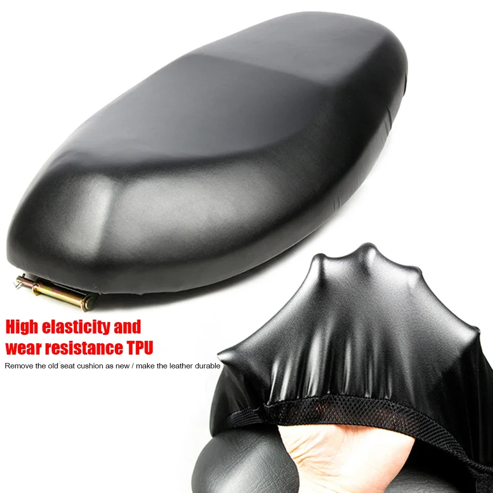 Ultra Stretch Fit Leather Motorcycle Seat Cover - Image 2