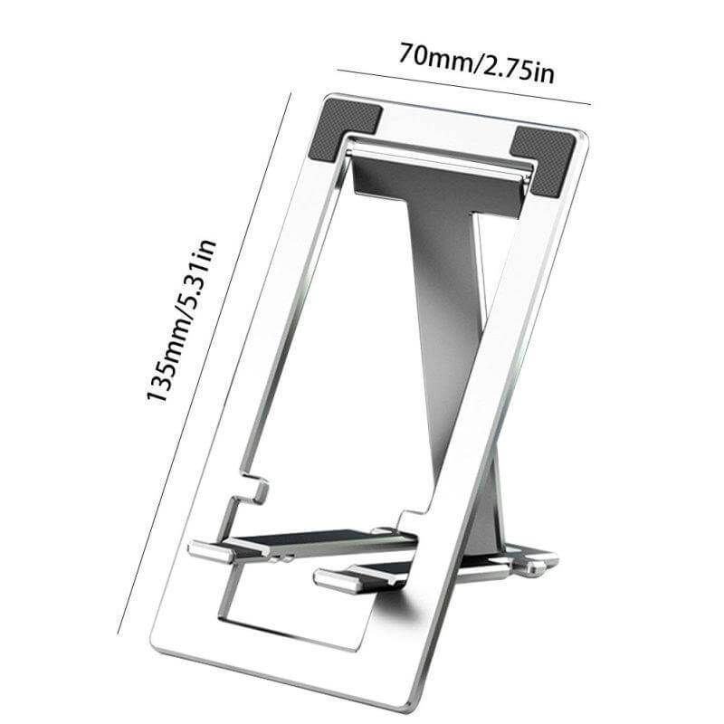 Ultra-thin Portable Foldable Aluminum Phone Holder - Image 10