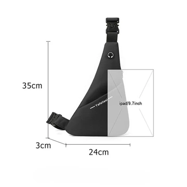 Ultra Thin Urban Edge Anti Theft Shoulder Bag - Image 4