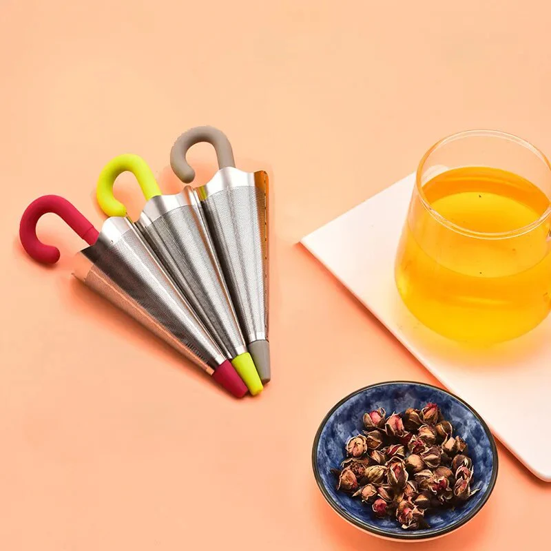 Umbrella Stainless Steel Tea Infuser - Image 4