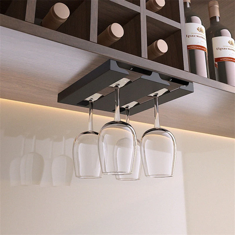 Under Cabinet Glass Organizer Rack - Image 4