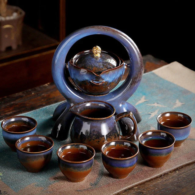 Unique Ancient Chinese Porcelain Teapot Set - Image 2