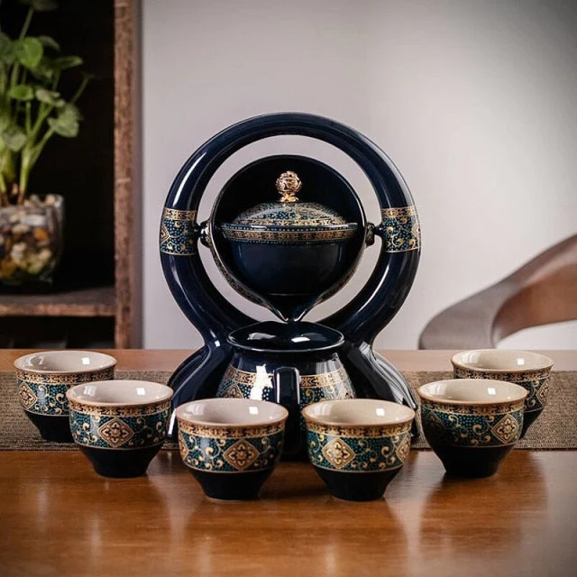 Unique Ancient Chinese Porcelain Teapot Set - Image 5