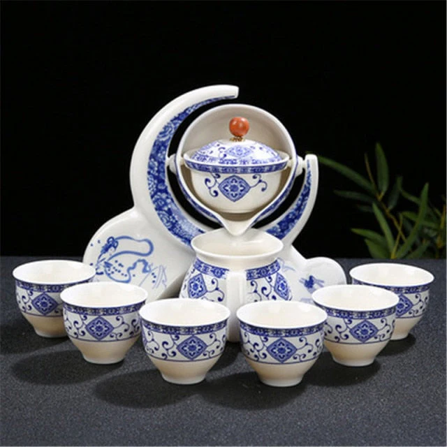 Unique Ancient Chinese Porcelain Teapot Set - Image 7
