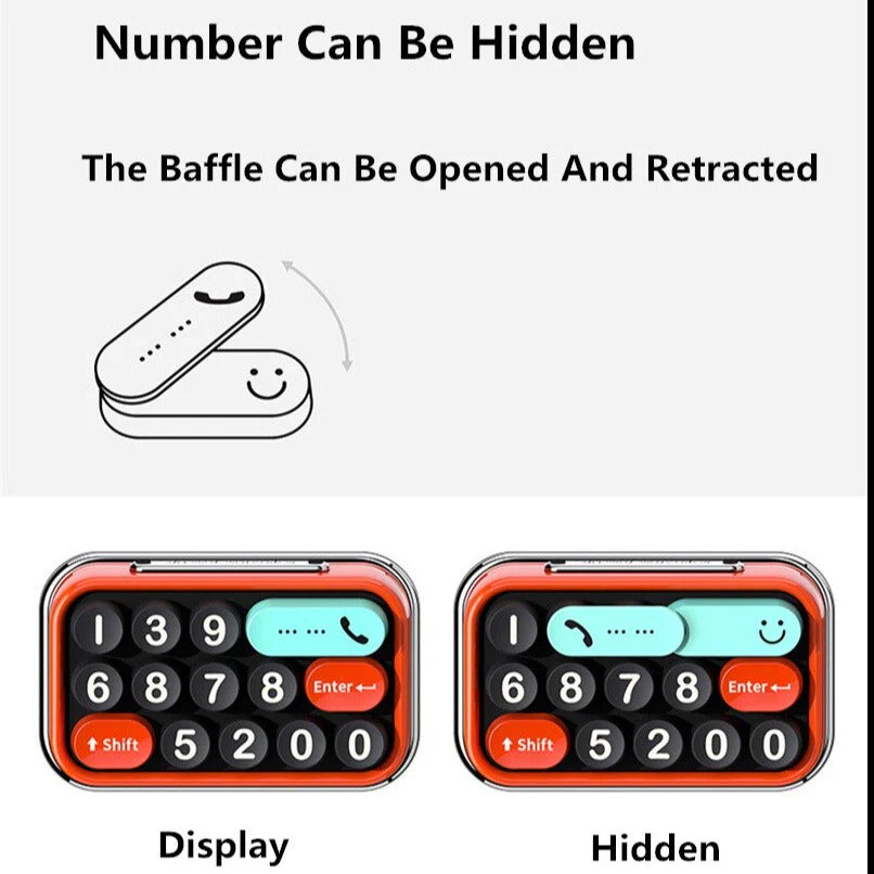 Unique Car Helper Parking Phone Number Keyboard - Image 4