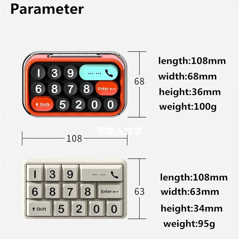 Unique Car Helper Parking Phone Number Keyboard - Image 5