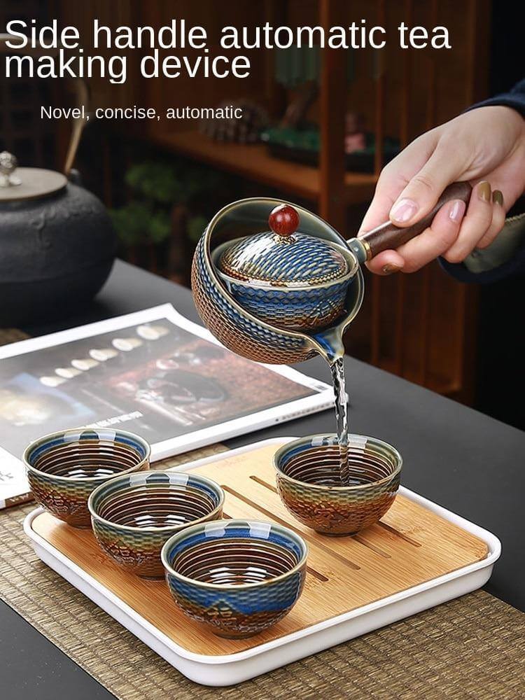 Unique Ceramic Moving Teapot Filter Set - Image 2