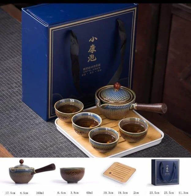 Unique Ceramic Moving Teapot Filter Set - Image 4