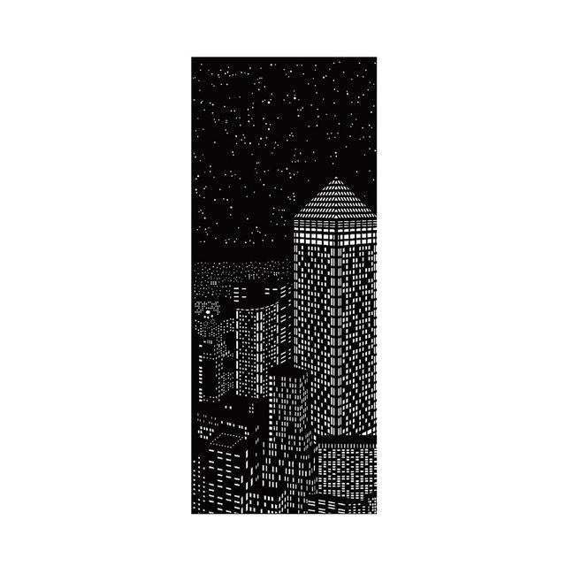 Unique City View Polyester Blackout Curtains - Image 6