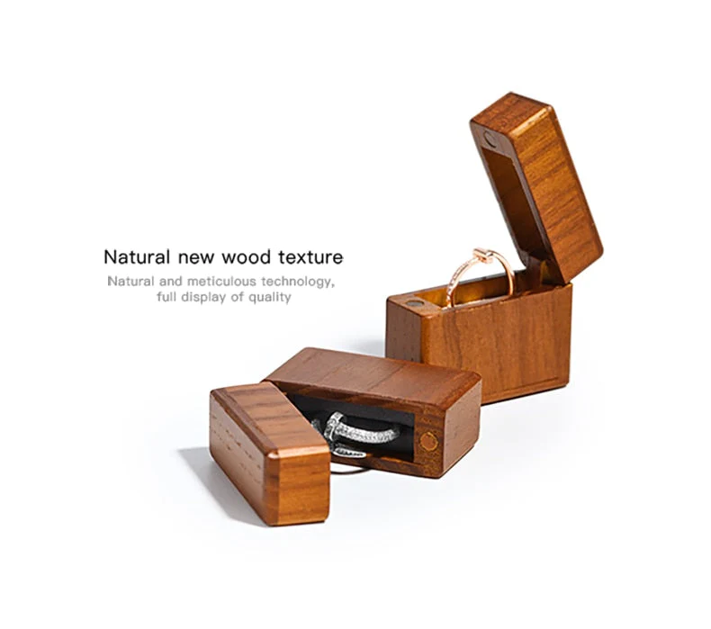 Unique Mini Wooden Ring Box - Image 5