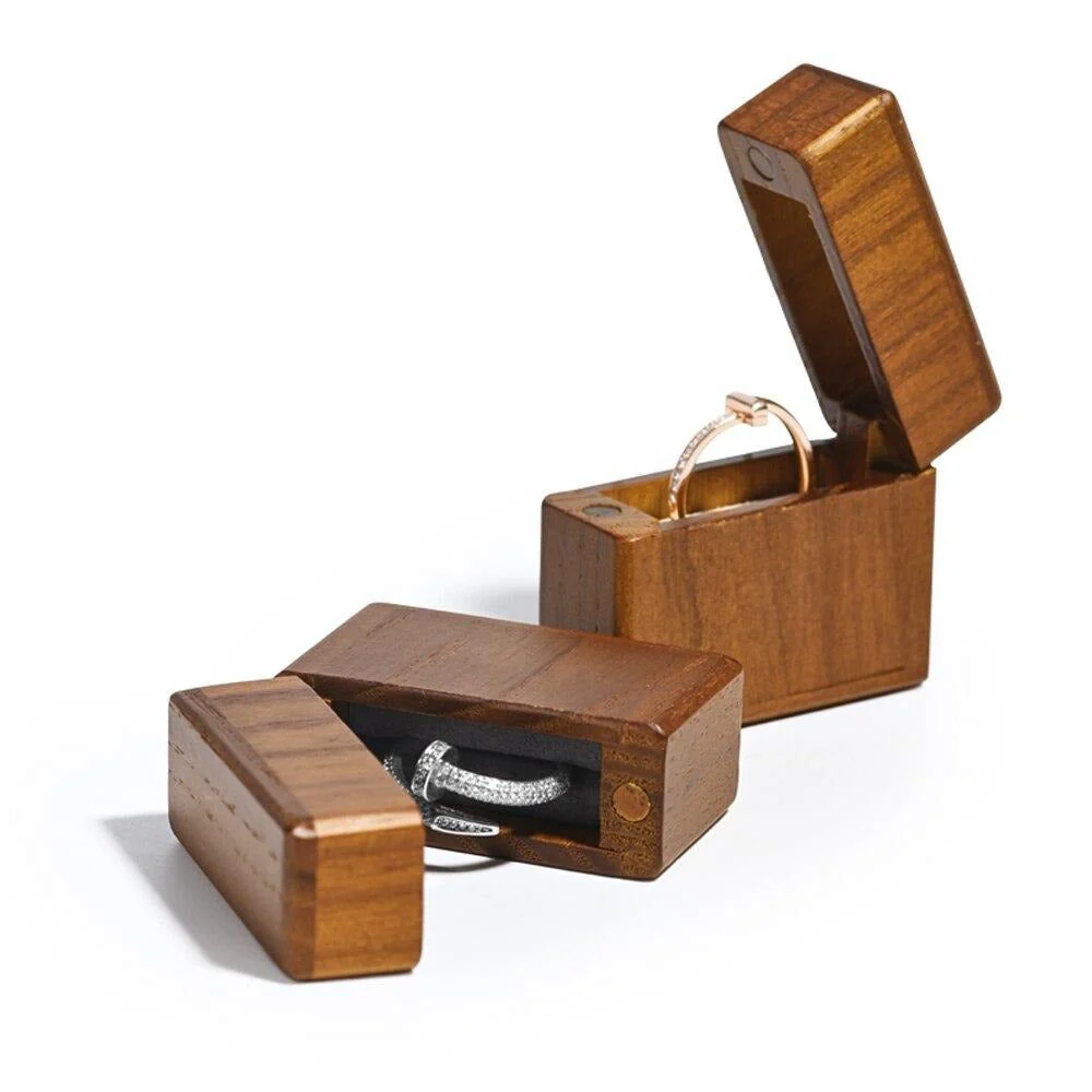 Unique Mini Wooden Ring Box - Image 7
