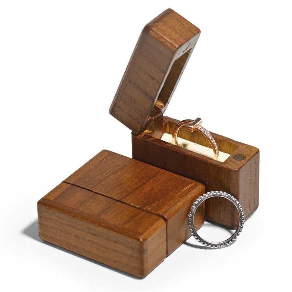 Unique Mini Wooden Ring Box - Image 8
