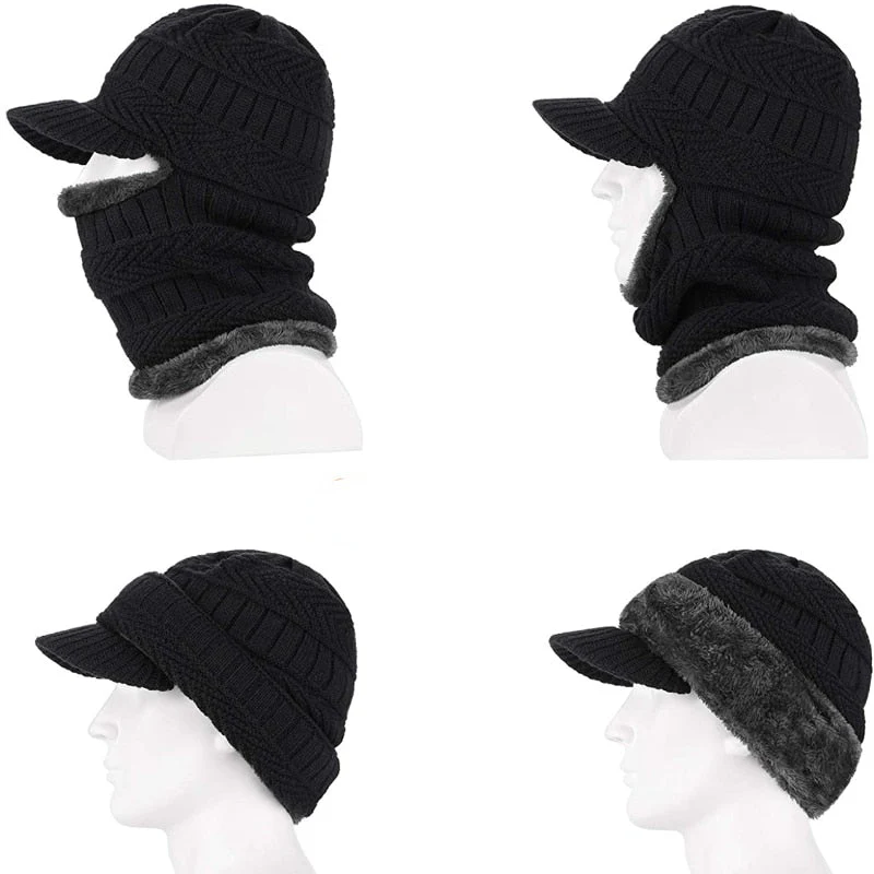 Unisex Hat Scarf Set - Image 3