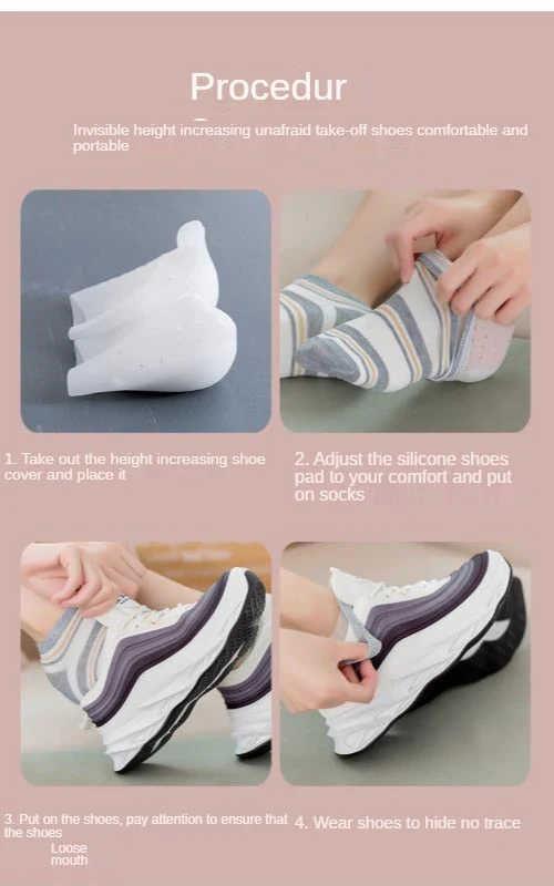 Unisex Orthopedic Height Increase Shoe Insole - Image 3