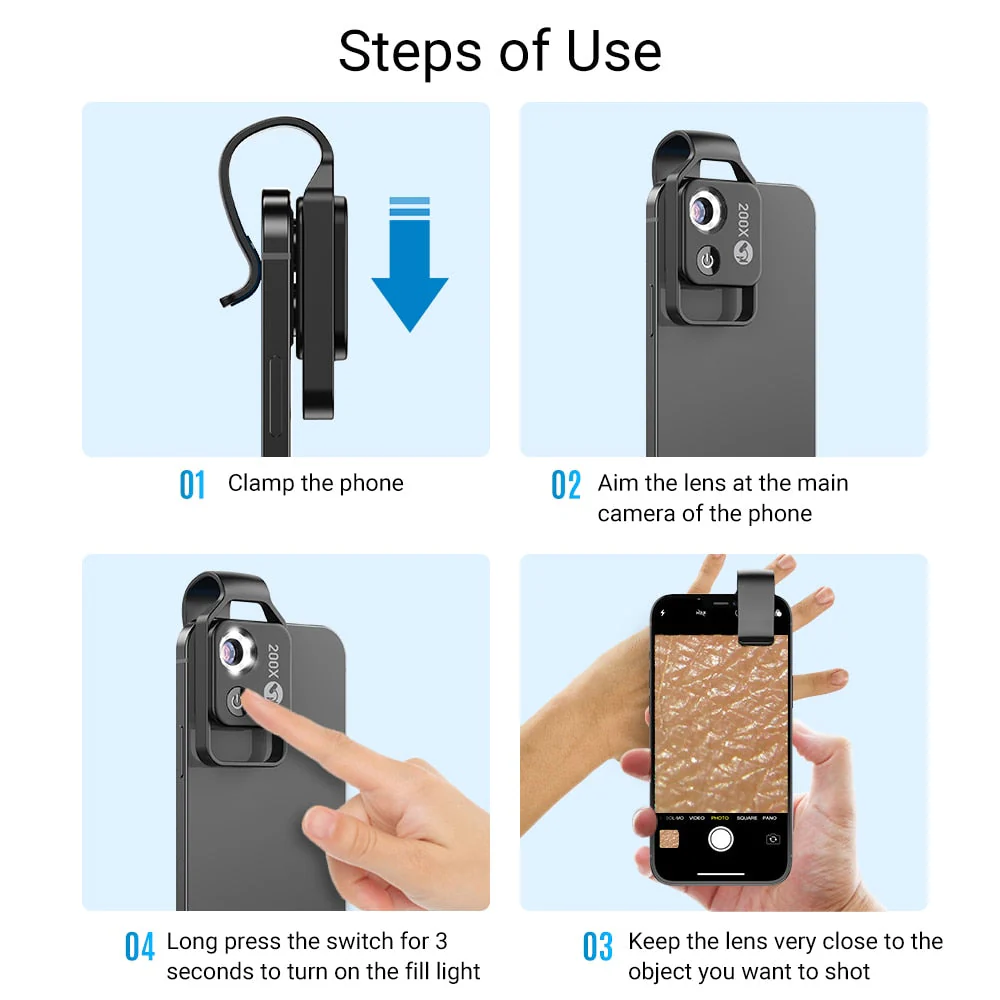 Universal 200X Zoom Phone Lens - Image 5