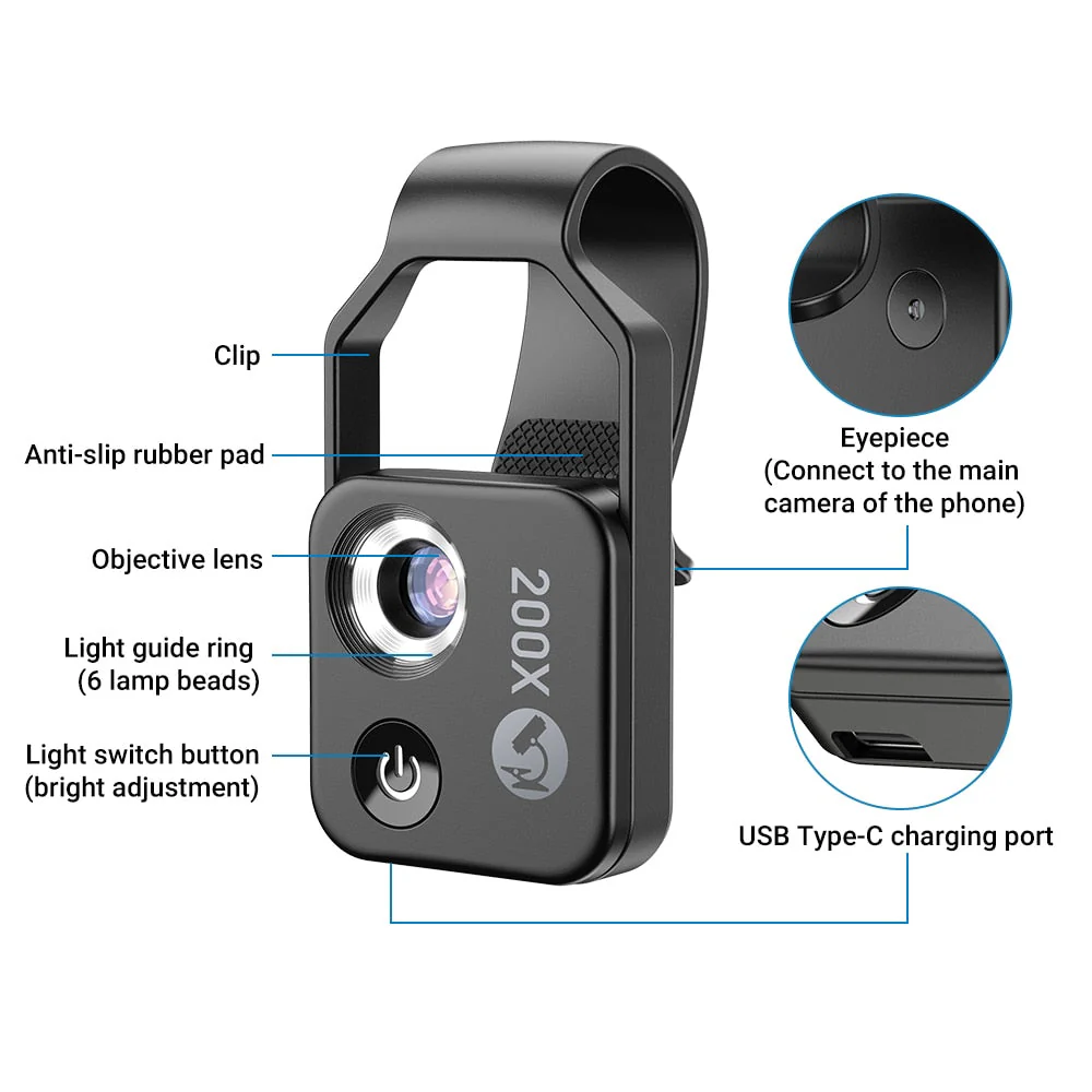 Universal 200X Zoom Phone Lens - Image 7