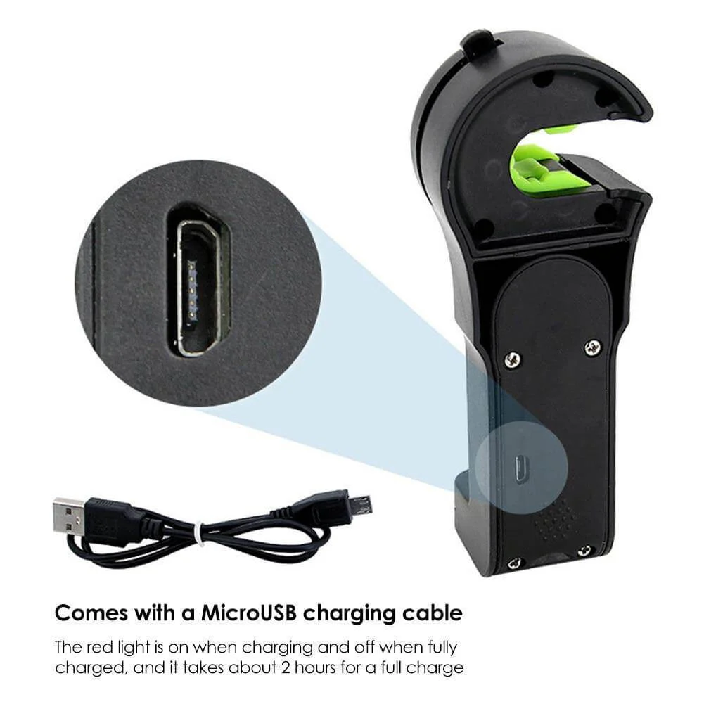 Universal Adjustable Car Headrest Fan with Hook - Image 3