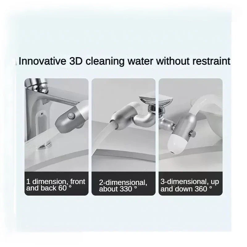 Universal Adjustable Faucet Extension Sprayer - Image 3
