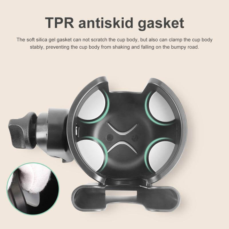 Universal Baby Stroller Parent Cup & Phone Holder - Image 9