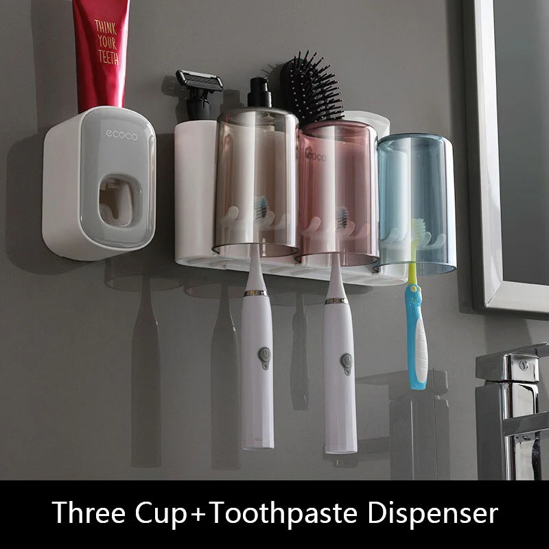 Universal Bathroom Organizer Multifunctional Toothbrush Holder - Image 10