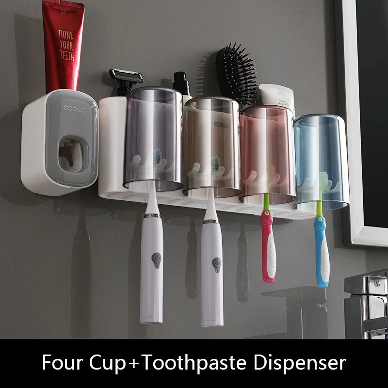 Universal Bathroom Organizer Multifunctional Toothbrush Holder - Image 11