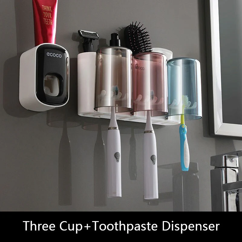 Universal Bathroom Organizer Multifunctional Toothbrush Holder - Image 12