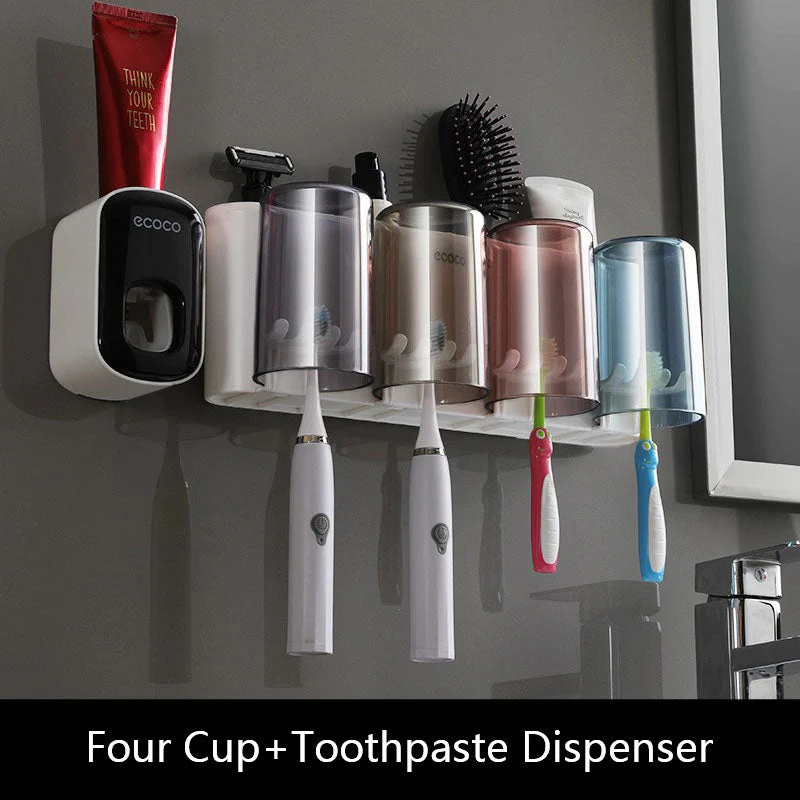 Universal Bathroom Organizer Multifunctional Toothbrush Holder - Image 13