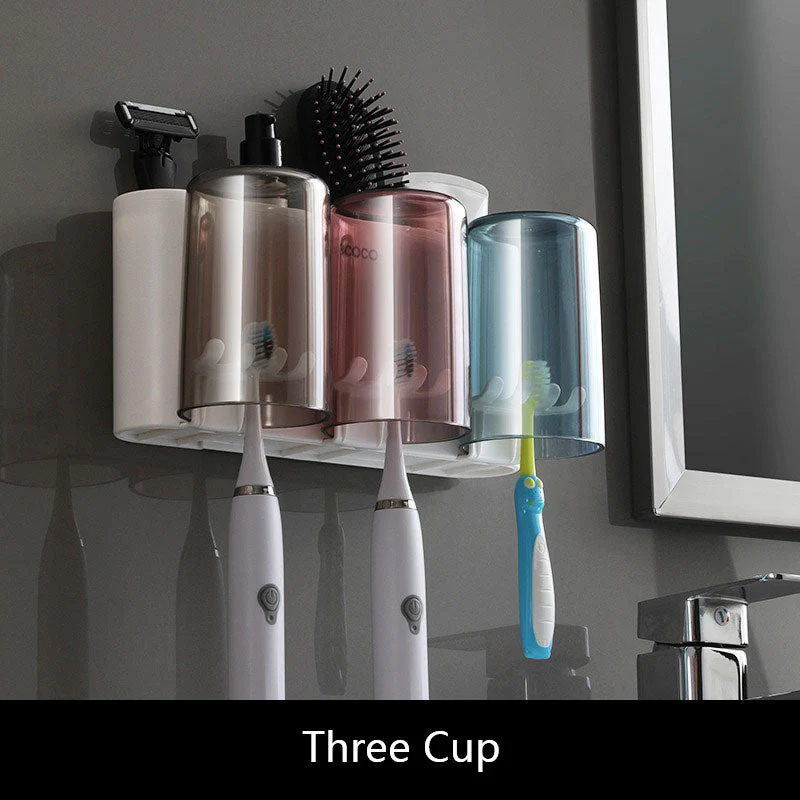 Universal Bathroom Organizer Multifunctional Toothbrush Holder - Image 9