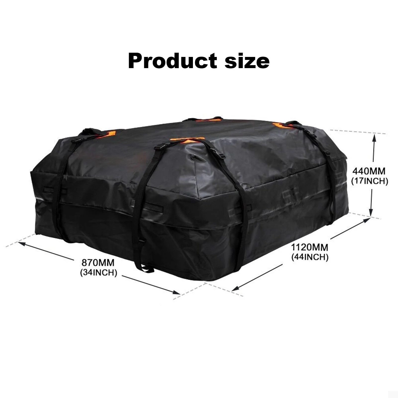 Universal Car Roof Waterproof Camping Cargo Bag - Image 5