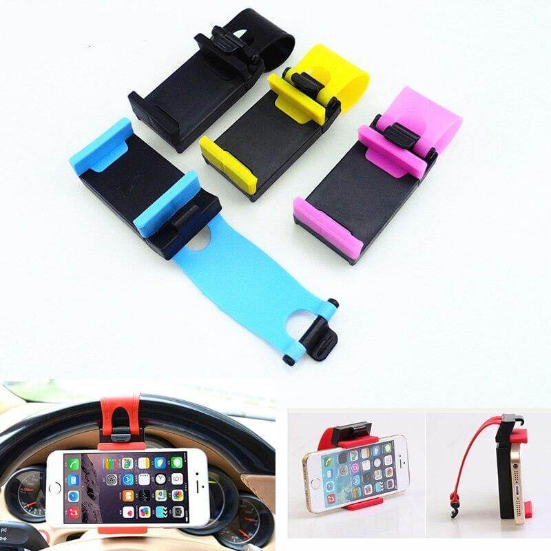 Universal Car Steering Wheel Phone Holder - Image 6