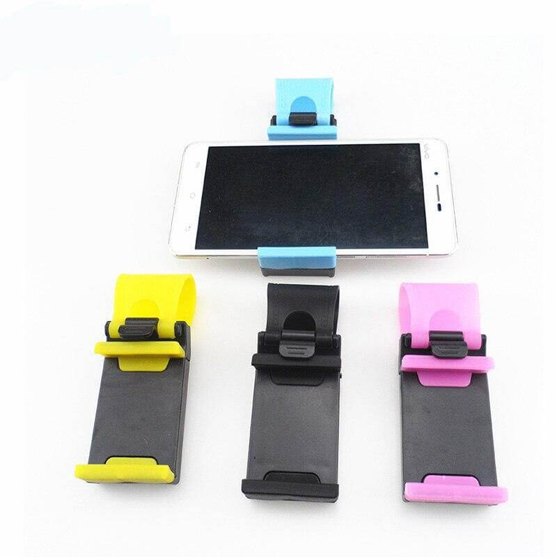 Universal Car Steering Wheel Phone Holder - Image 7