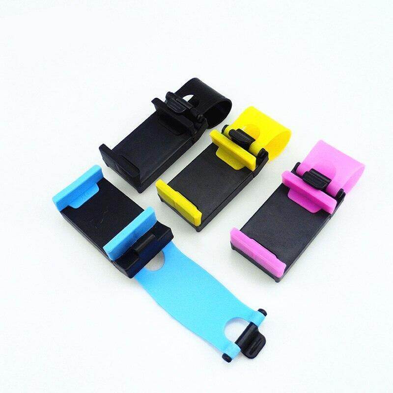 Universal Car Steering Wheel Phone Holder - Image 8