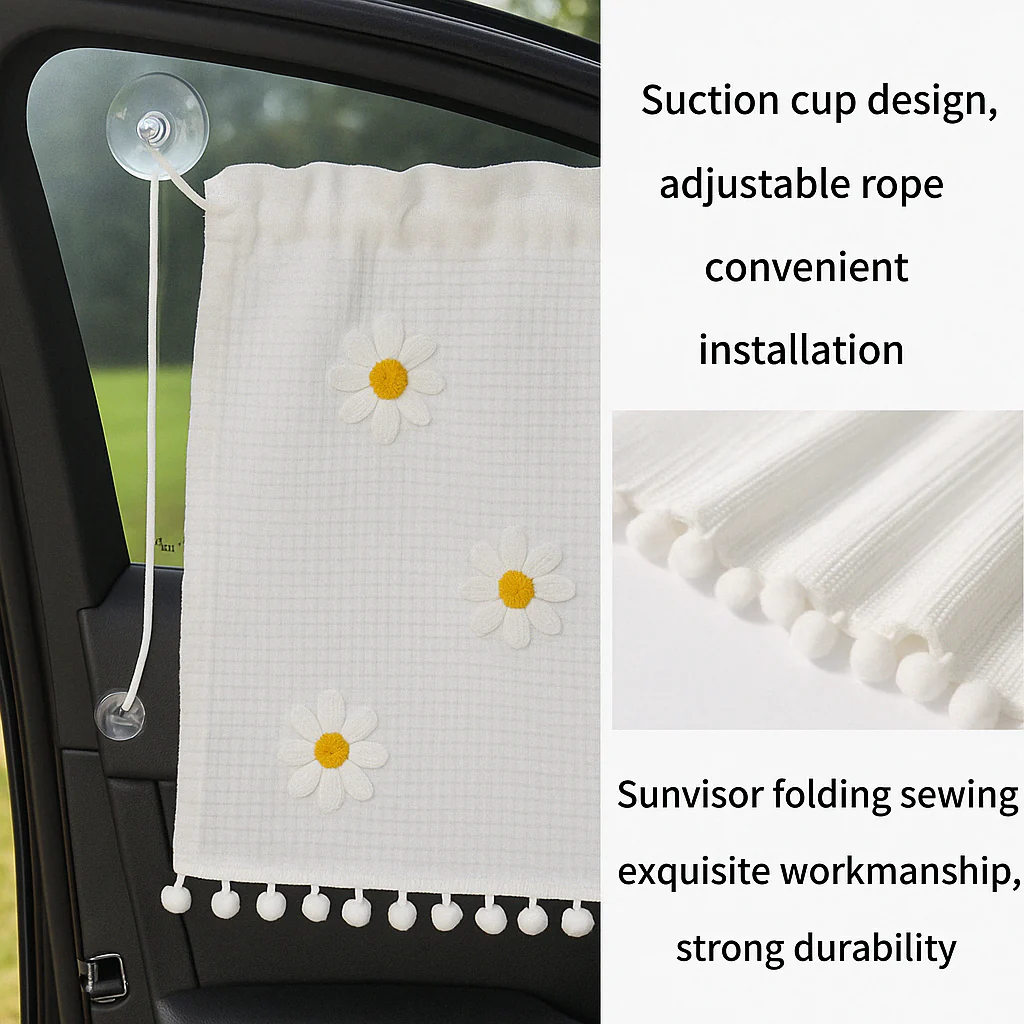 Universal Fit UV Protection Car Sunshade - Image 3