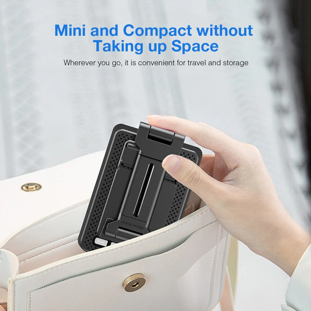 Universal Foldable Bluetooth Speaker Phone Holder - Image 4