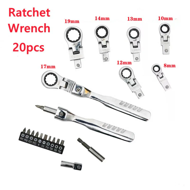 Universal Hexagon Ratchet Tool Set - Image 7