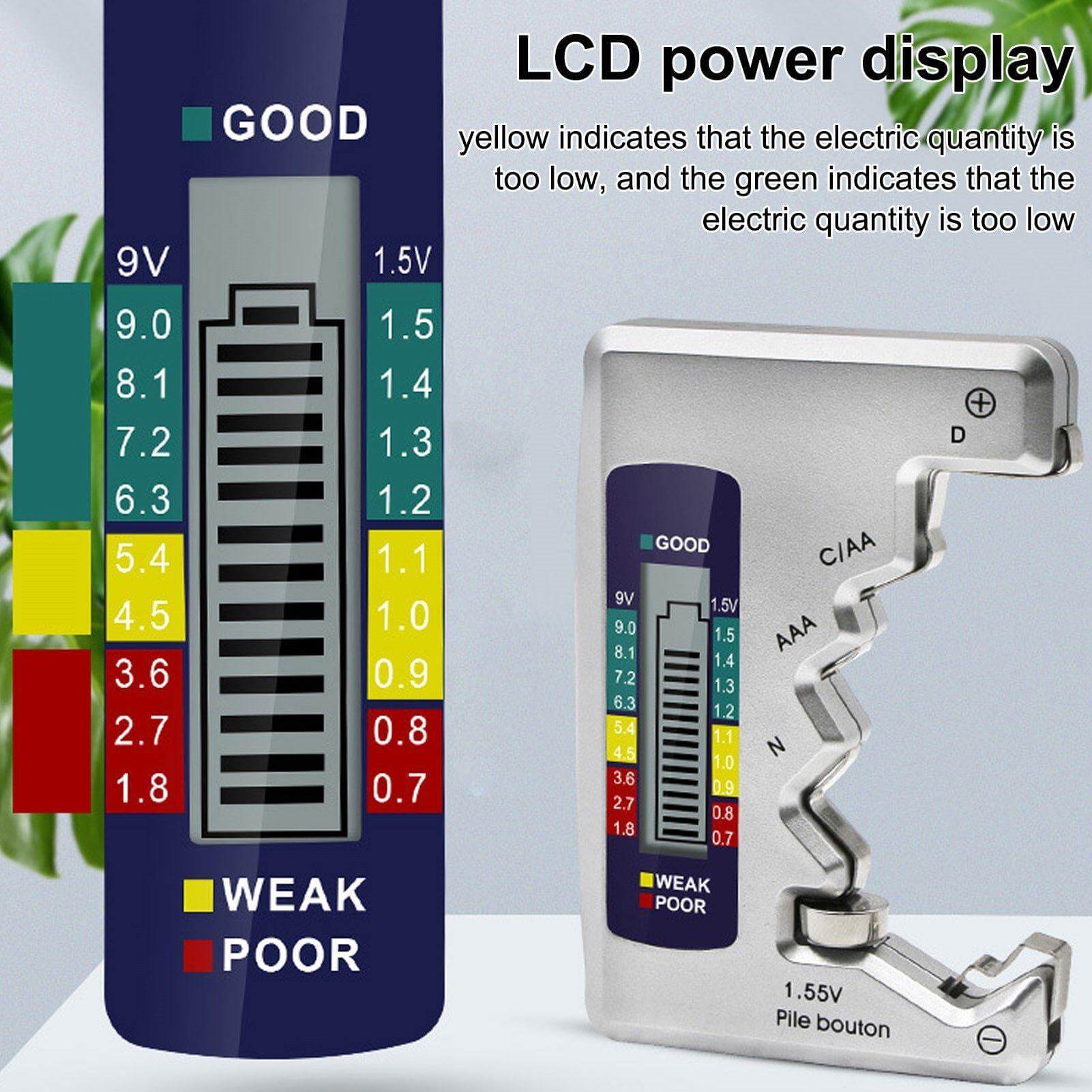Universal LCD Display Battery Capacity Tester - Image 8