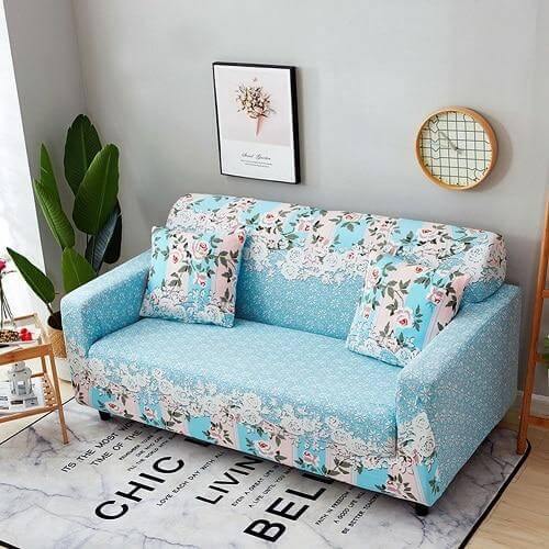 Universal Modern Colorful Cute Loveseat Sofa Covers - Image 13
