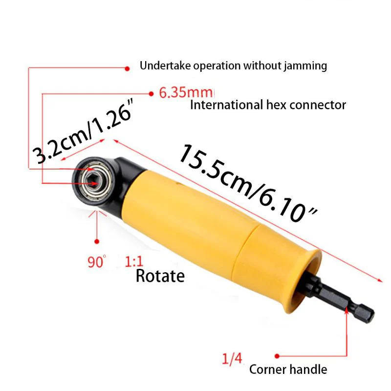 Universal Right Angle Corner Drill Extension - Image 3