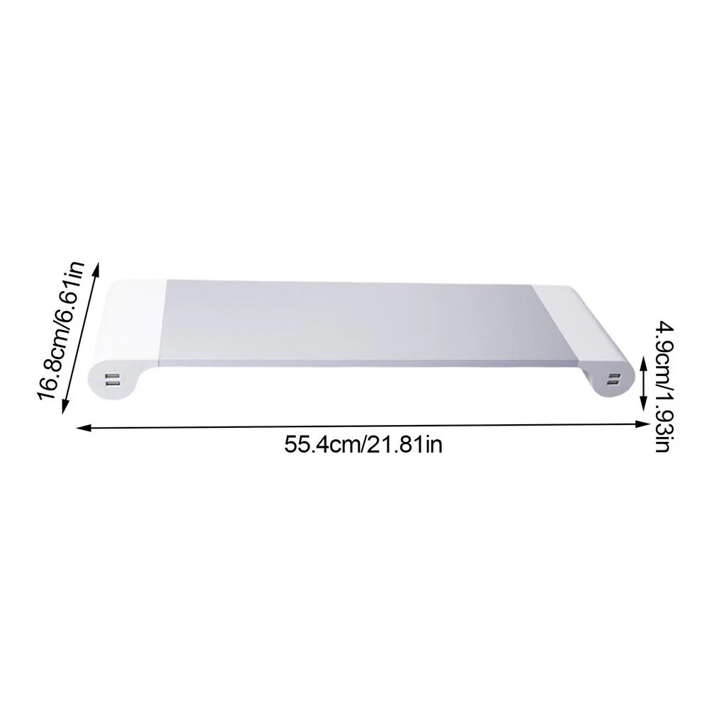 Universal USB Phone Charging Monitor Riser Stand - Image 5